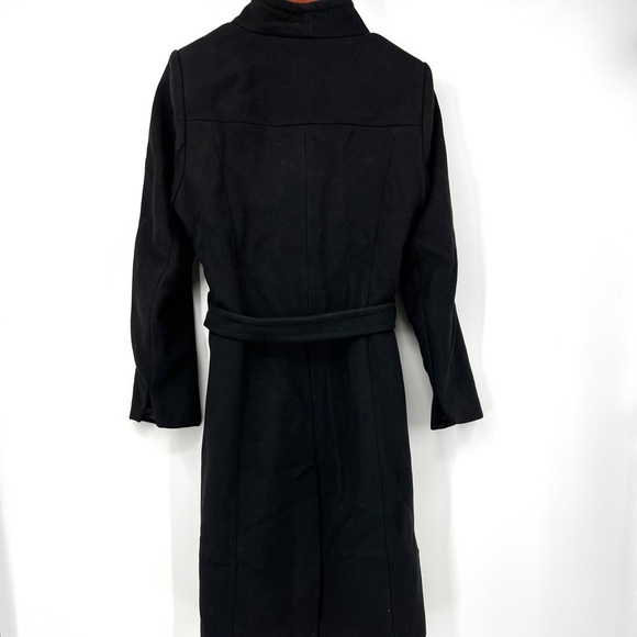 City Chic Refinity Coat Sophisticated in Black Size XXS/12 NWT - Picture 4 of 7